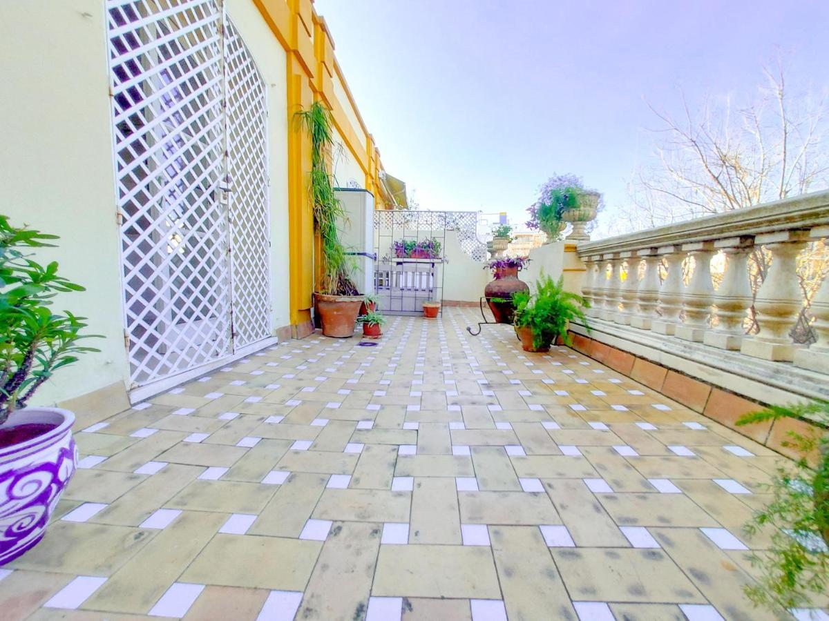 Atico Duplex Alameda De Hercules Gran Terraza Sevilla Eksteriør billede