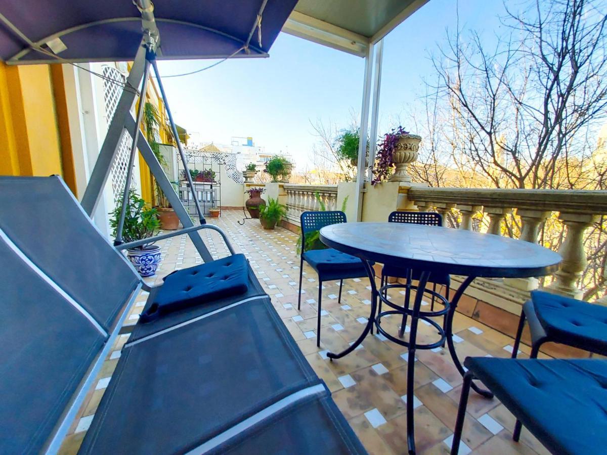 Atico Duplex Alameda De Hercules Gran Terraza Sevilla Eksteriør billede